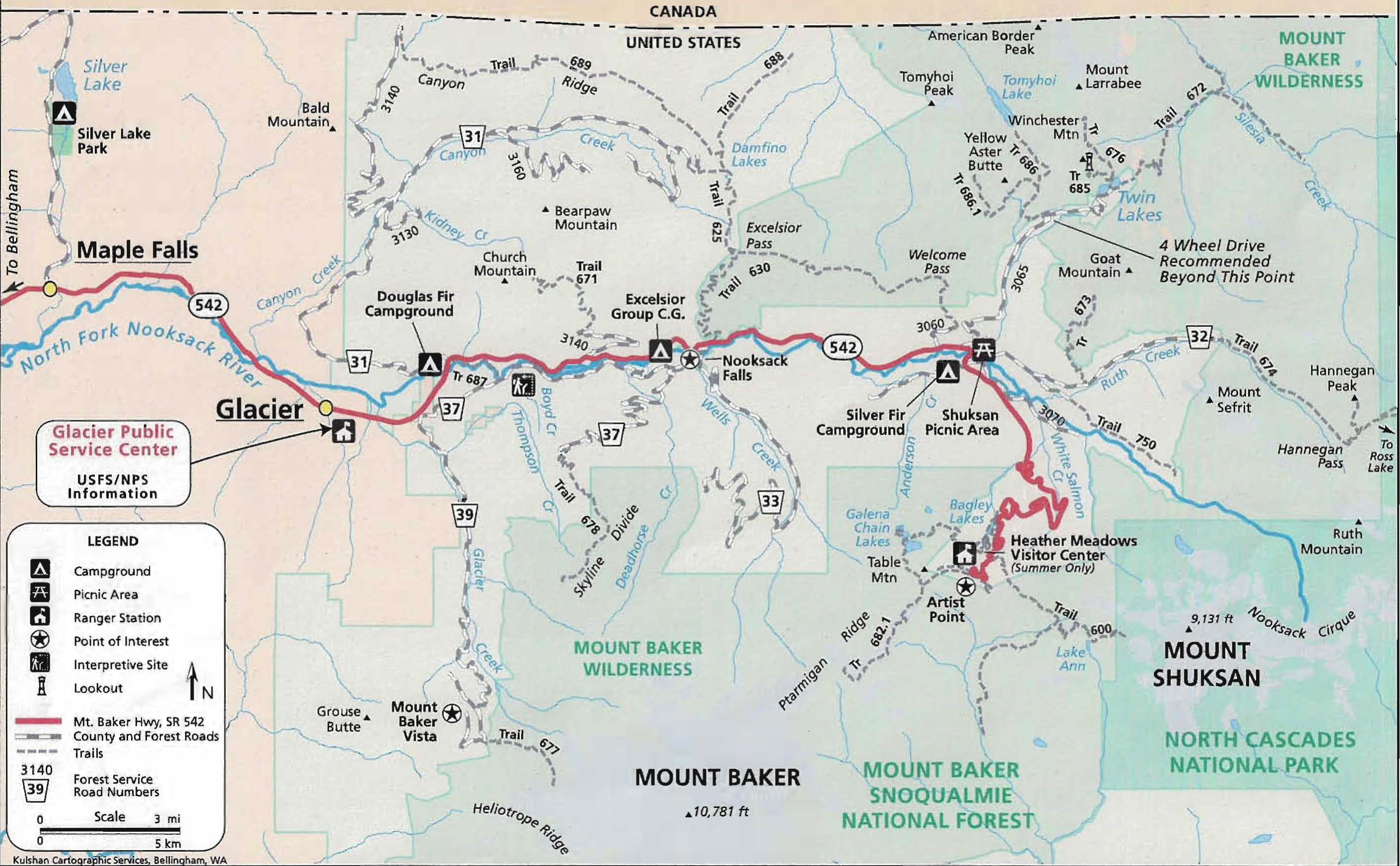 map and trails