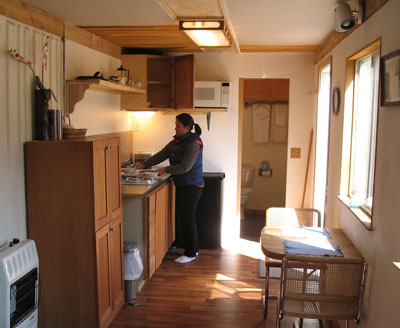 Includes a kitchen